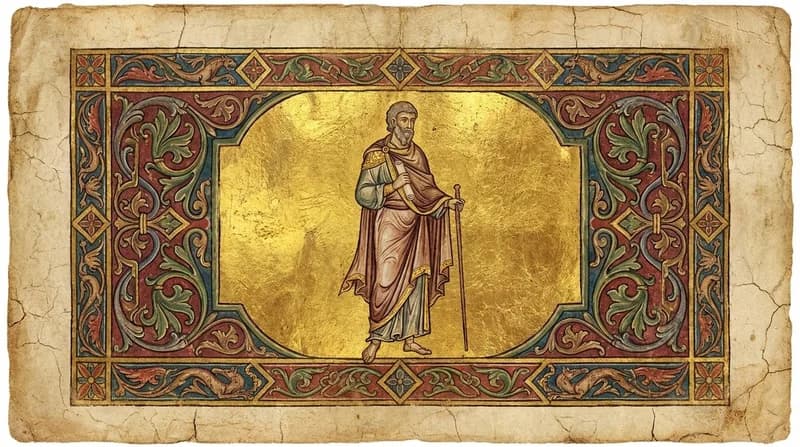 Ilustração do personagem bíblico Abdi