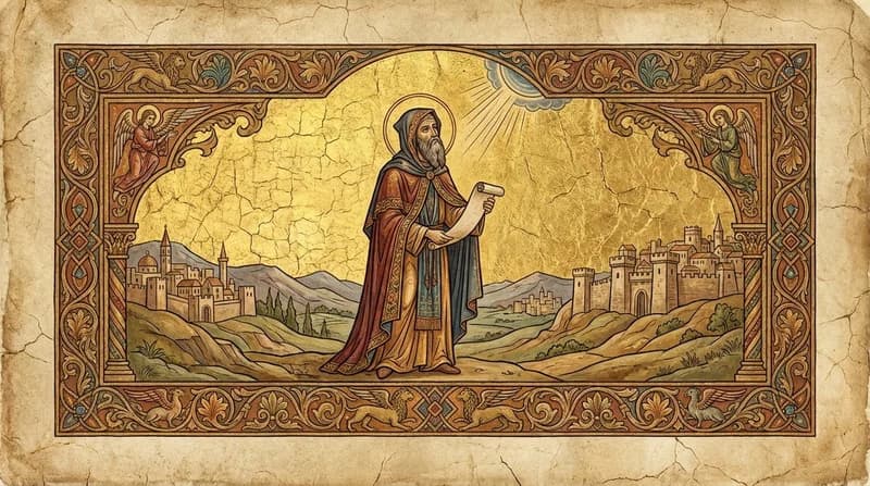 Ilustração do personagem bíblico Abdias