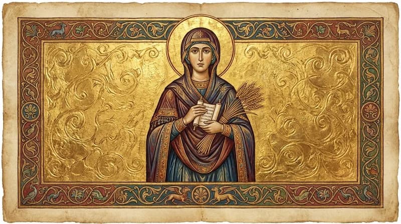 Ilustração do personagem bíblico Abigail