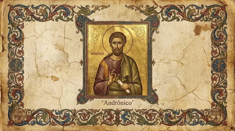 Ilustração do personagem bíblico Andrônico