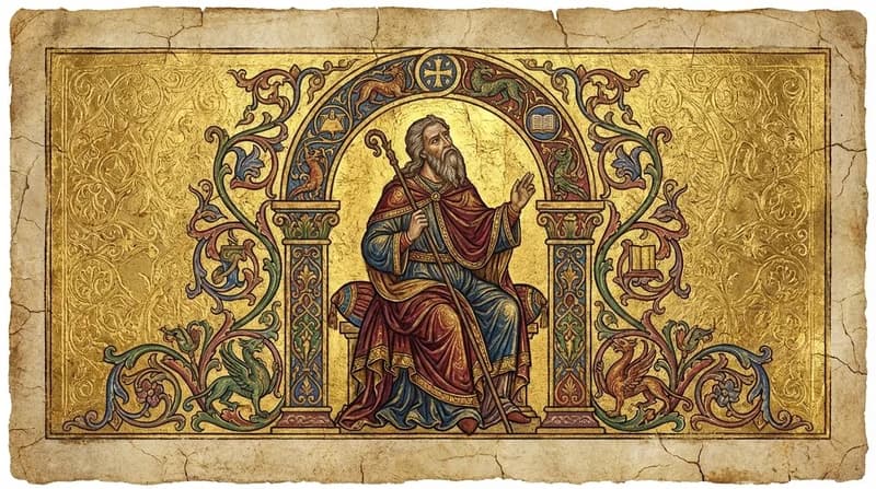 Ilustração do personagem bíblico Arfaxade