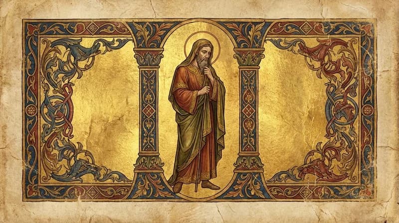 Ilustração do personagem bíblico Ari