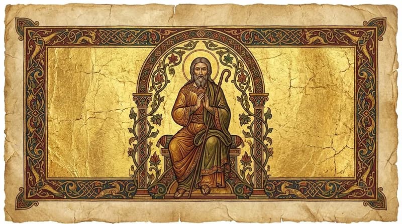 Ilustração do personagem bíblico Asher