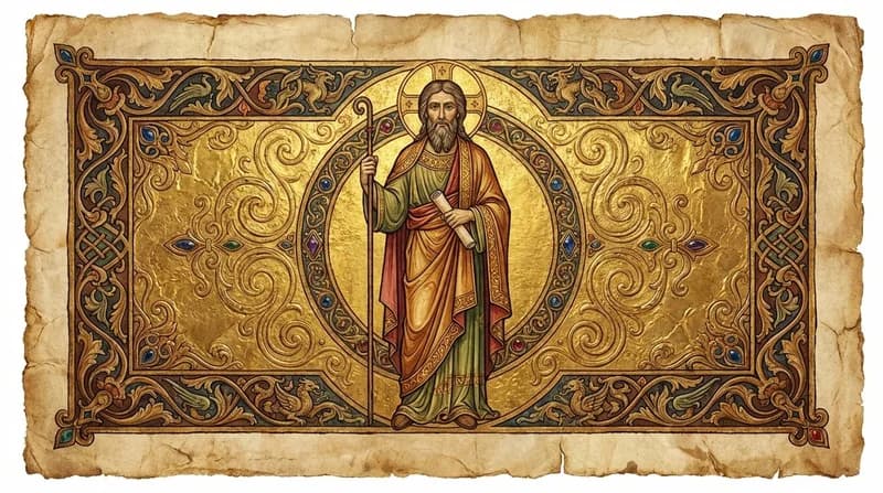 Ilustração do personagem bíblico Baraque