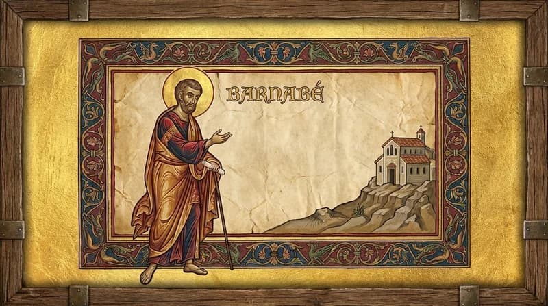 Ilustração do personagem bíblico Barnabé