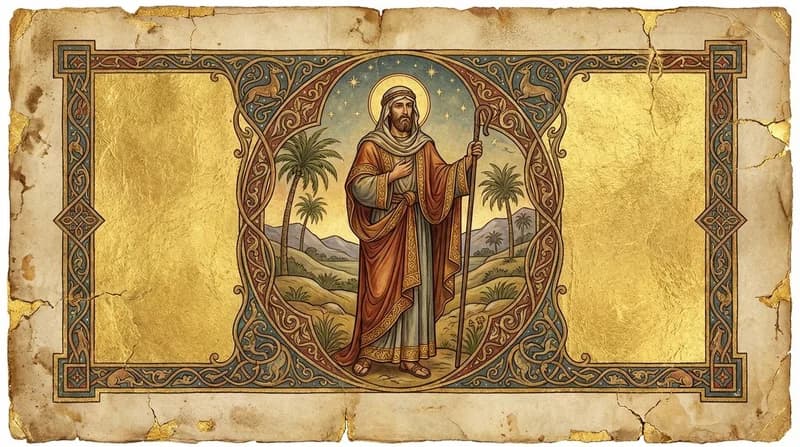 Ilustração do personagem bíblico Ben-Ami