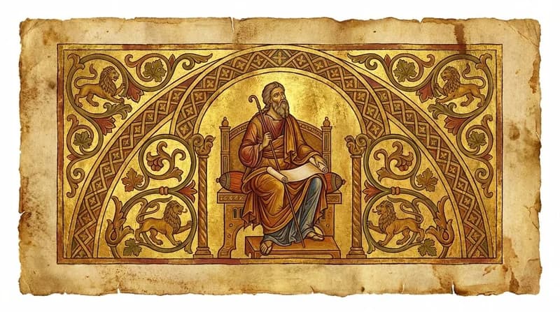 Ilustração do personagem bíblico Benoni