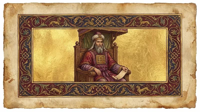 Ilustração do personagem bíblico Caifás