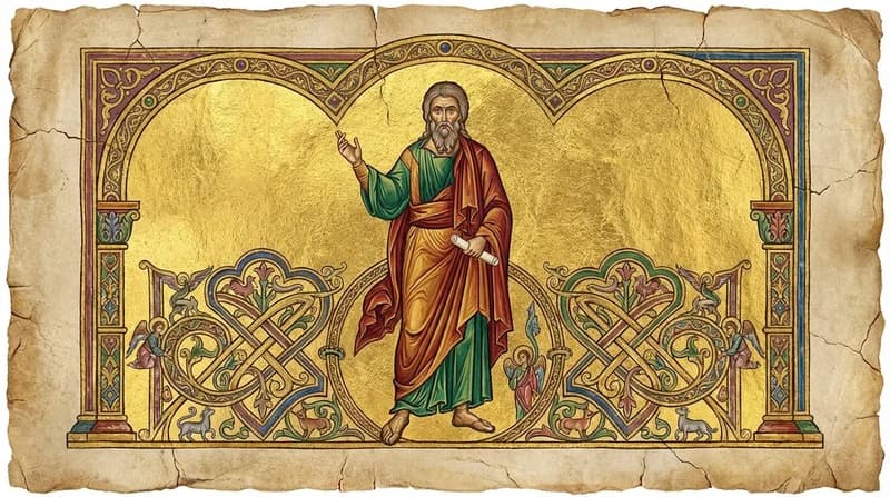 Ilustração do personagem bíblico Cainan