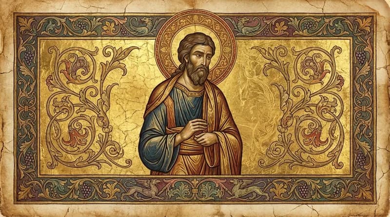 Ilustração do personagem bíblico Cam