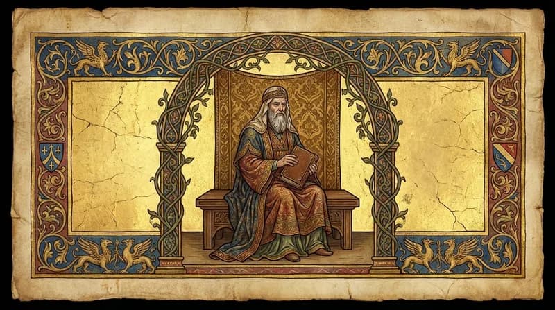 Ilustração do personagem bíblico Carmi