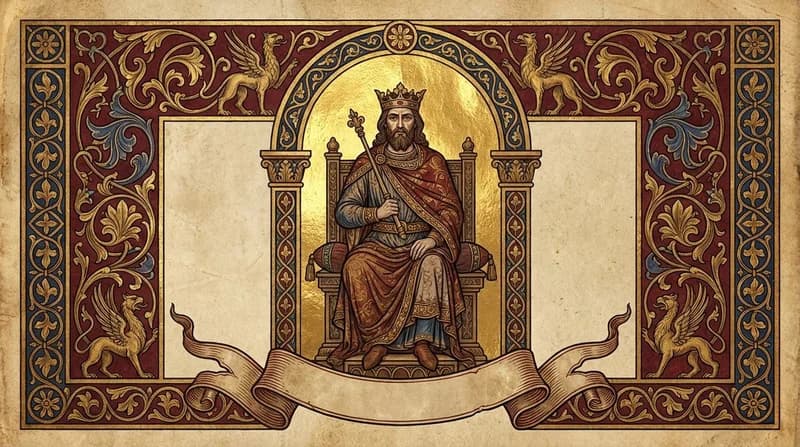 Ilustração do personagem bíblico Ciro