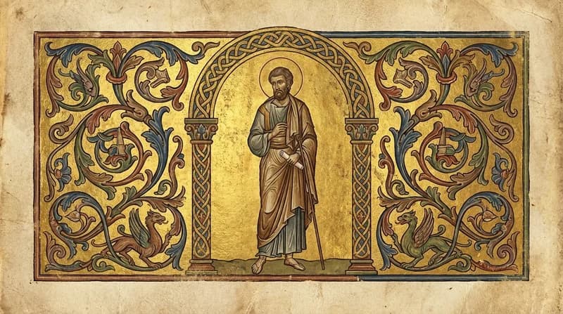 Ilustração do personagem bíblico Cléofas