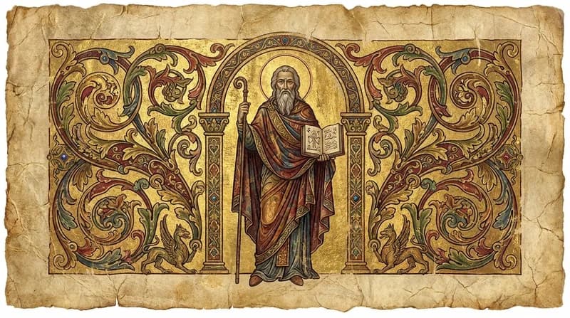 Ilustração do personagem bíblico Criador