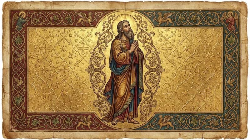 Ilustração do personagem bíblico Cuxe