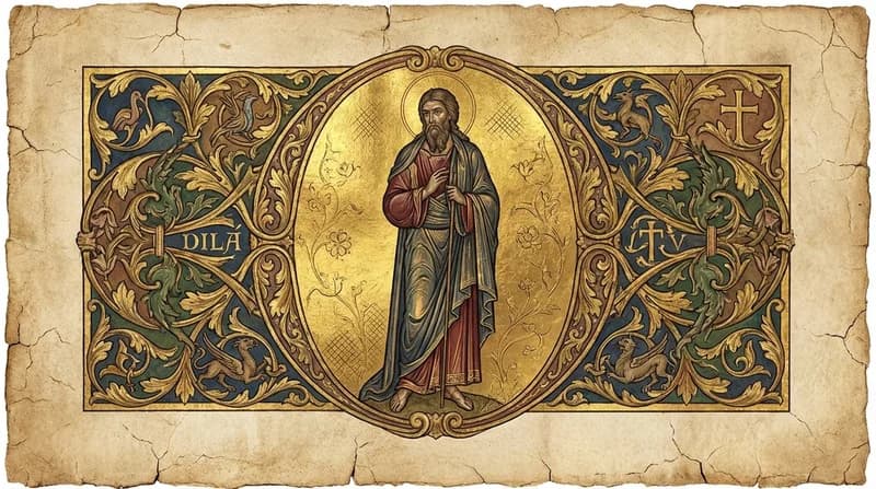 Ilustração do personagem bíblico Dilá