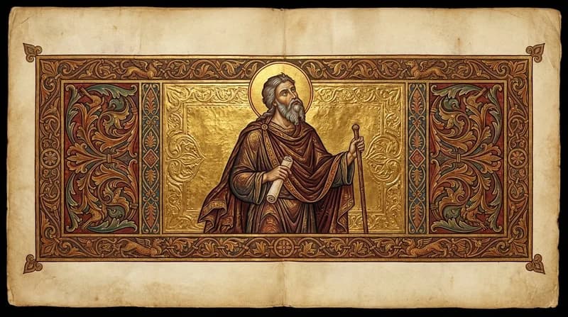 Ilustração do personagem bíblico Elias