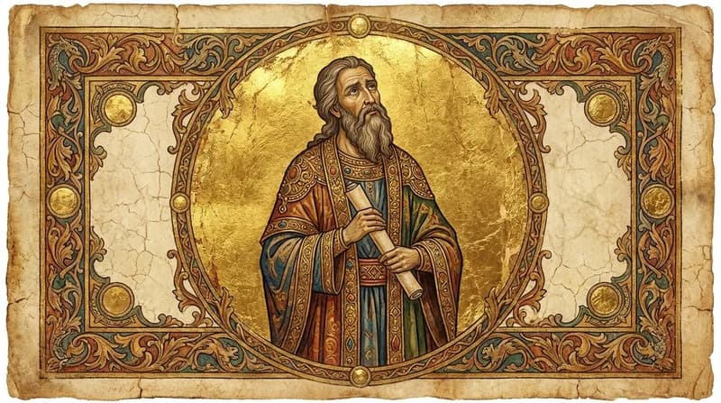 Ilustração do personagem bíblico Eliú