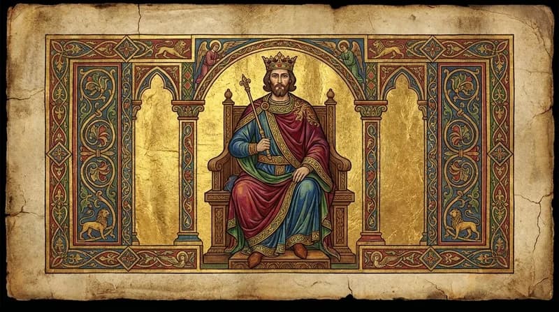 Ilustração do personagem bíblico Elnã