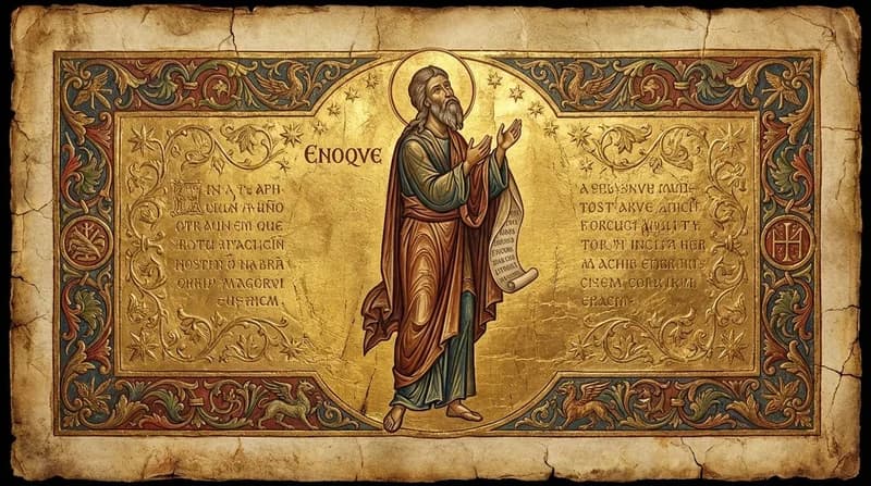 Ilustração do personagem bíblico Enoque