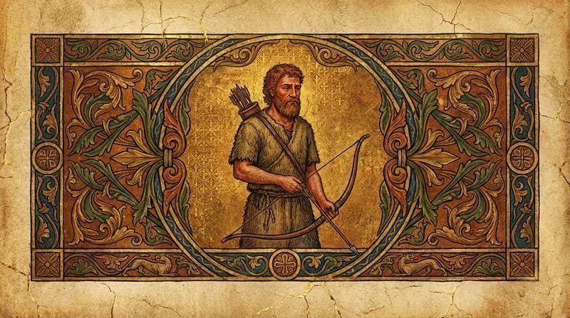 Ilustração do personagem bíblico Esaú