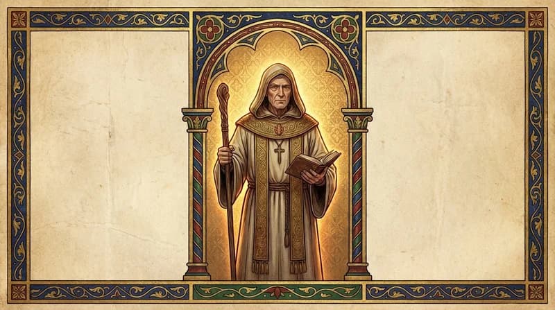 Ilustração do personagem bíblico Fortunato