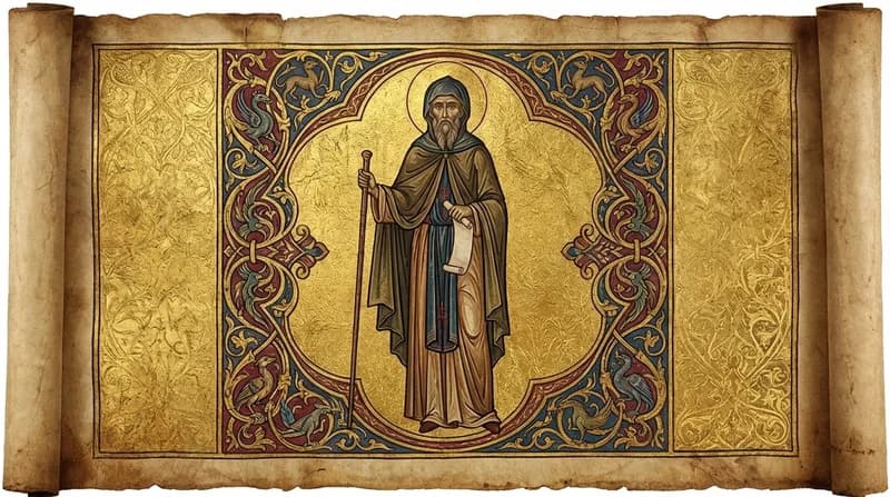 Ilustração do personagem bíblico Hermes