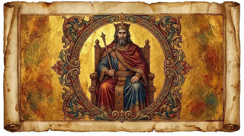 Ilustração do personagem bíblico Herodes