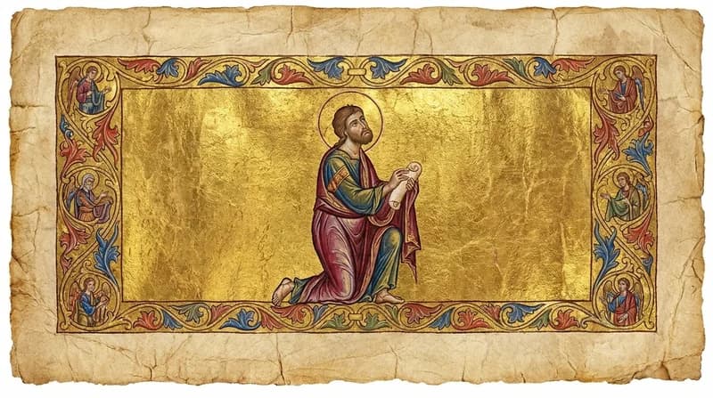 Ilustração do personagem bíblico Hodias