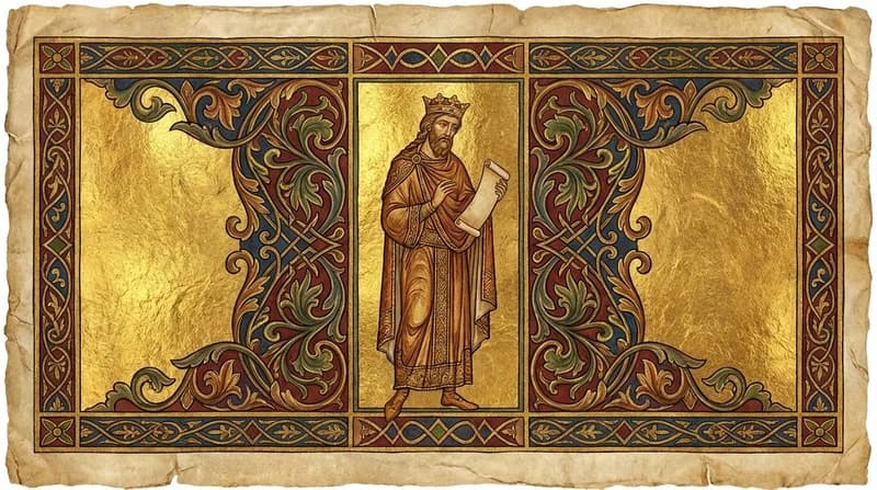 Ilustração do personagem bíblico Hulda