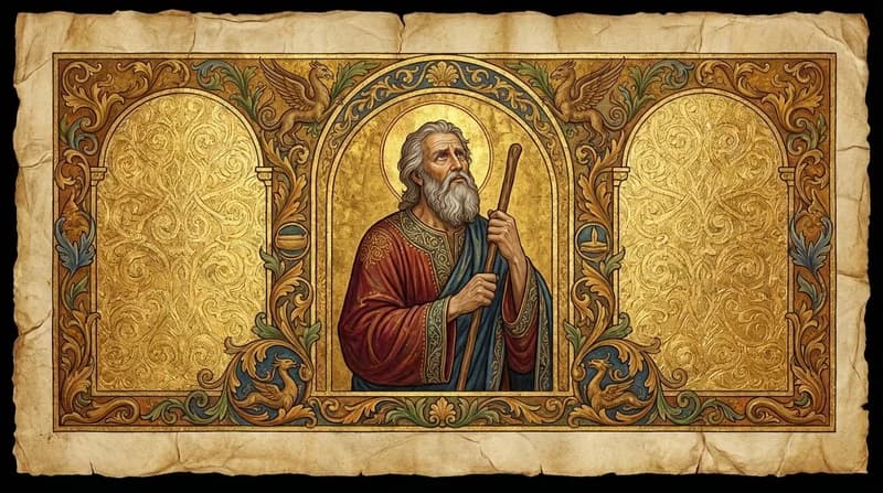 Ilustração do personagem bíblico Isaac