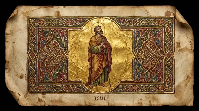 Ilustração do personagem bíblico Isui