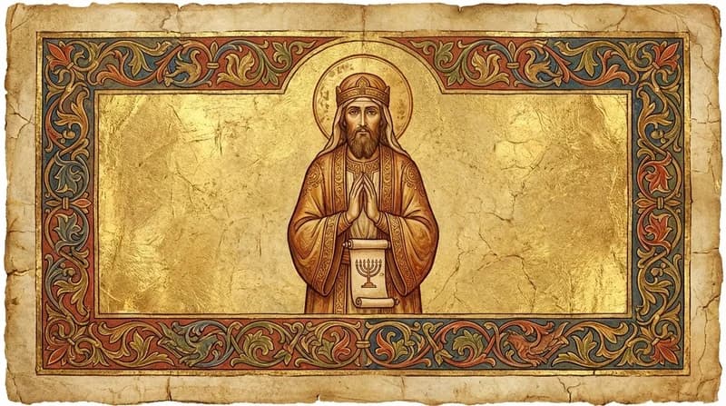 Ilustração do personagem bíblico Itamar