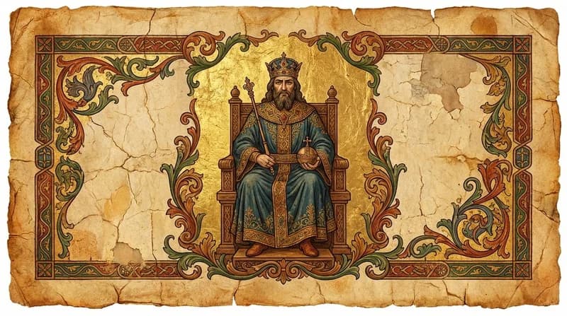 Ilustração do personagem bíblico Jabin