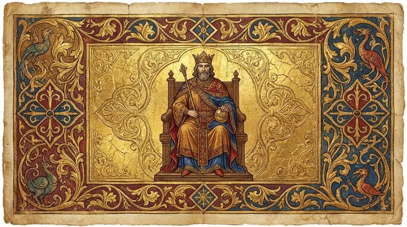 Ilustração do personagem bíblico Jabino