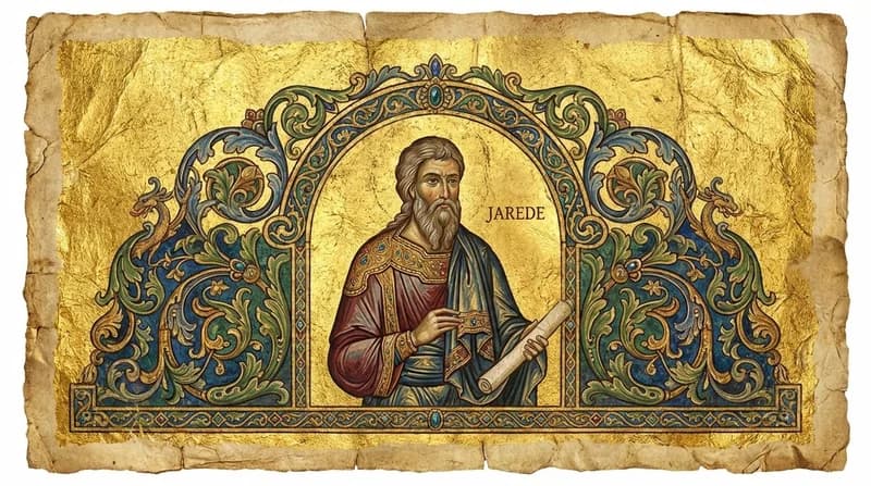 Ilustração do personagem bíblico Jarede