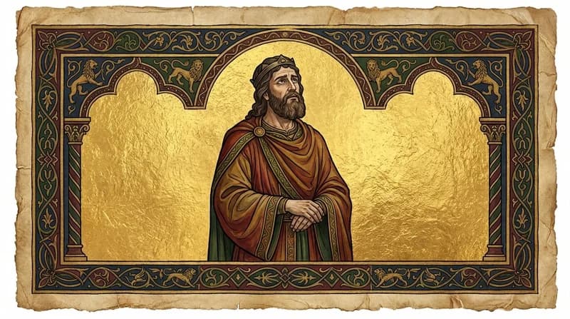 Ilustração do personagem bíblico Jefté