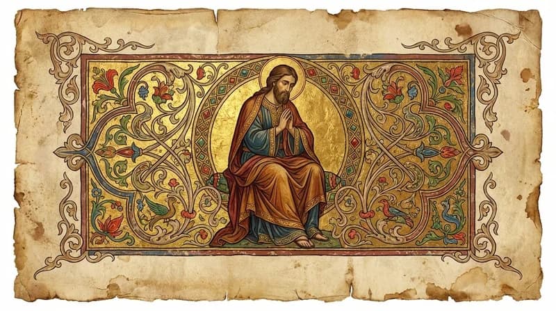 Ilustração do personagem bíblico Jefune