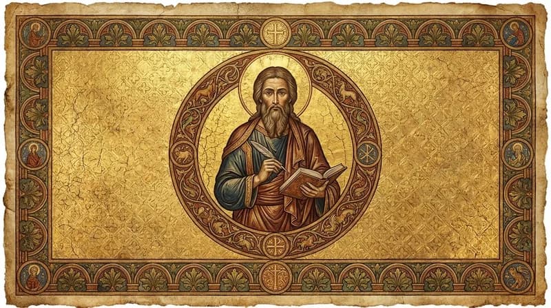 Ilustração do personagem bíblico João