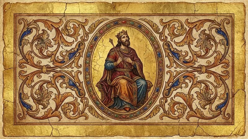 Ilustração do personagem bíblico Joás