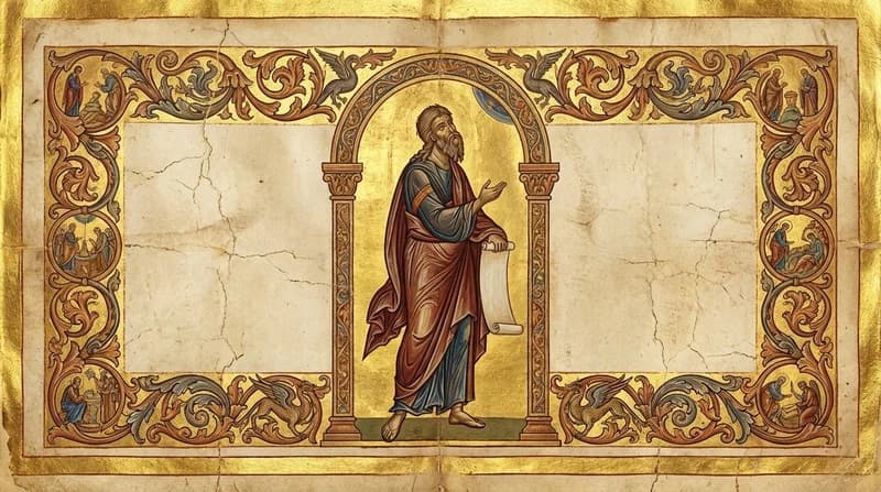 Ilustração do personagem bíblico Joel