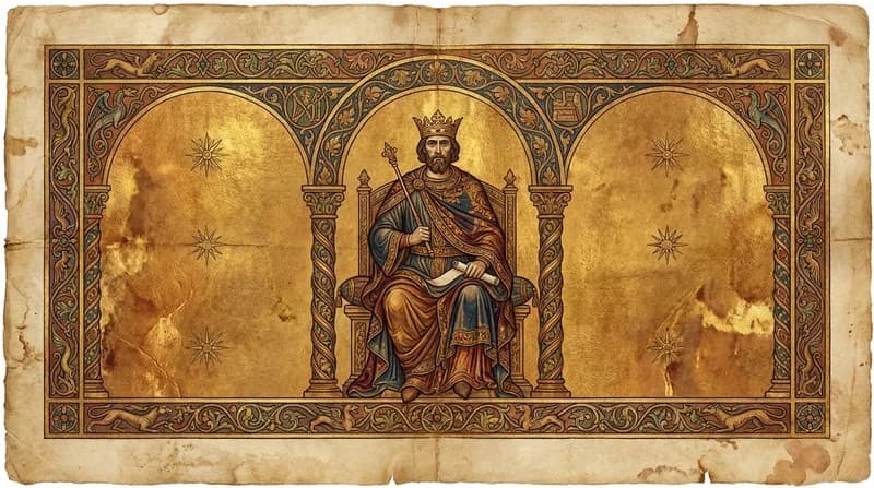 Ilustração do personagem bíblico Joiaquim