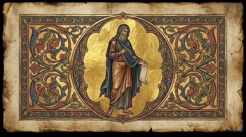 Ilustração do personagem bíblico Lameque