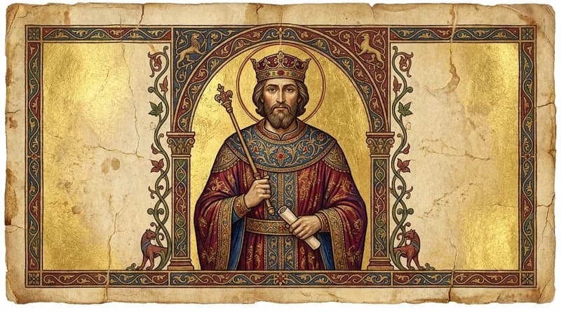 Ilustração do personagem bíblico Lemuel