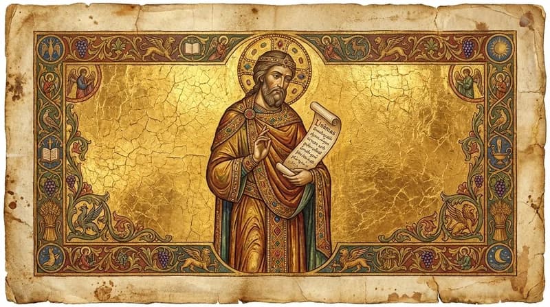 Ilustração do personagem bíblico Lisânias