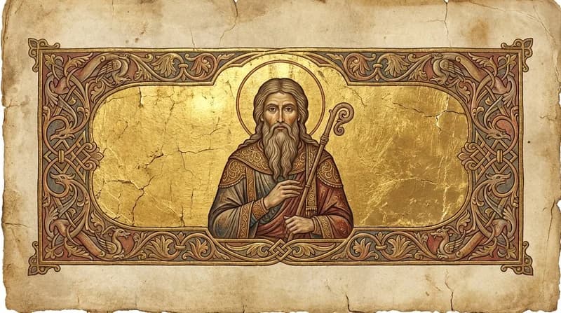 Ilustração do personagem bíblico Maate