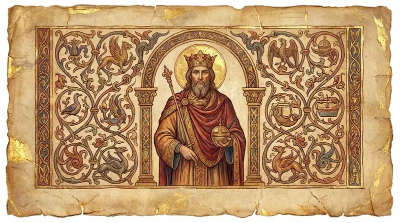 Ilustração do personagem bíblico Marcos