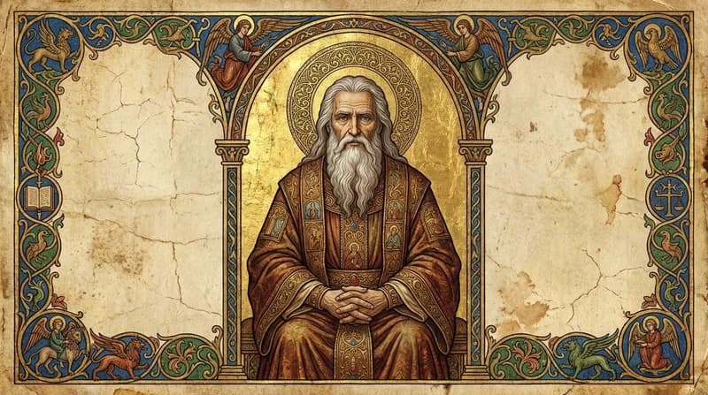 Ilustração do personagem bíblico Matusalém