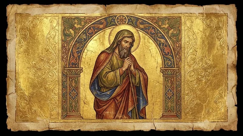 Ilustração do personagem bíblico Mupim