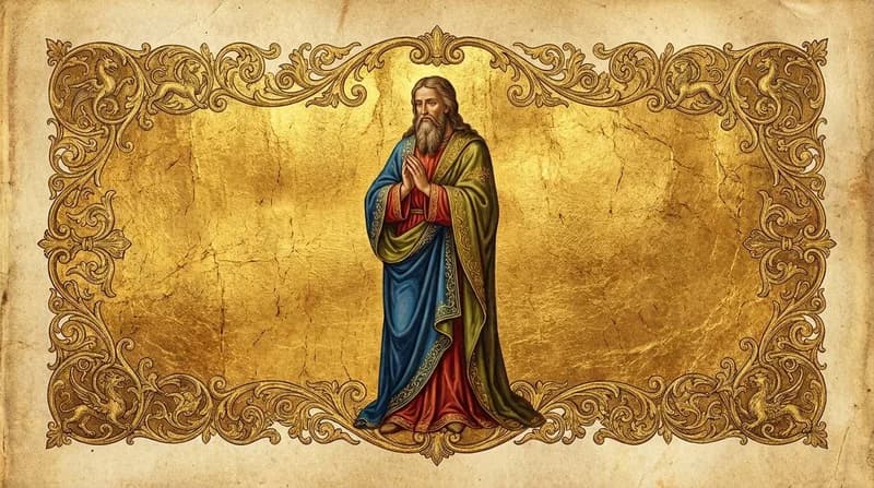 Ilustração do personagem bíblico Naor